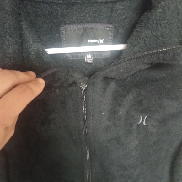 Microfiber Hurley zip-up jacket - Picture 2 of 2